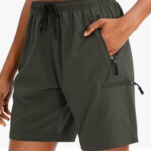 Amazon SANTINY Women's Hiking Cargo Shorts Quick Dry: - Size: 3XL
